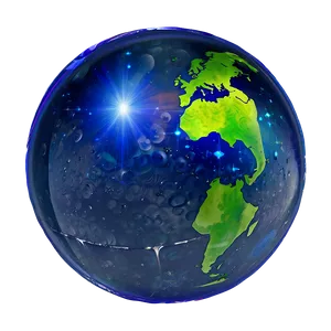 Sapphire Blue Planet Shine PNG Yff PNG