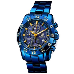 Sapphire Crystal Watch Png 05212024 PNG image