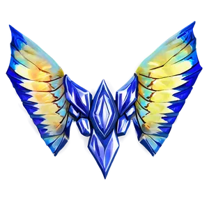 Sapphire Dragon Wings PNG Ehm56 PNG