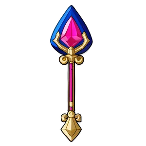 Sapphire Scepter Png 10 PNG image