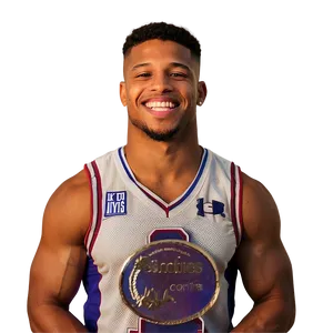 Saquon Barkley Award Winning Smile PNG Hyi66 PNG