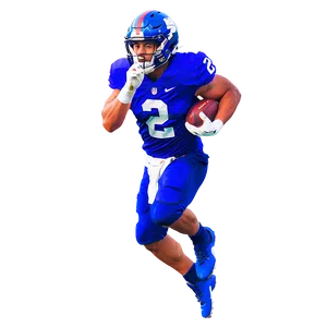 Saquon Barkley Breakthrough Run PNG Brh PNG
