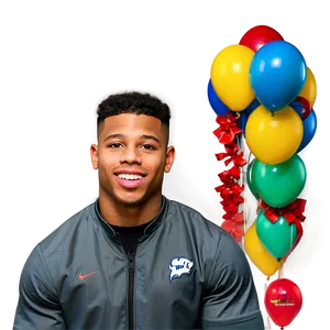 Saquon Barkley Charitable Event Png Wrq75 PNG image