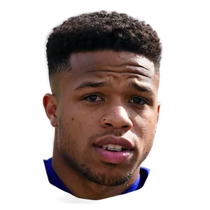 Saquon Barkley Close-up Action Png Uua86 PNG image