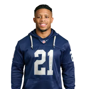 Saquon Barkley Game Day Focus PNG Gcd90 PNG