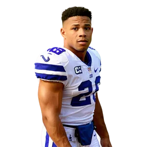 Saquon Barkley Historic Milestone Png Pis PNG image