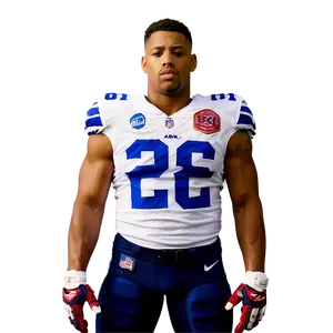 Saquon Barkley Inspirational Quote PNG Nis
