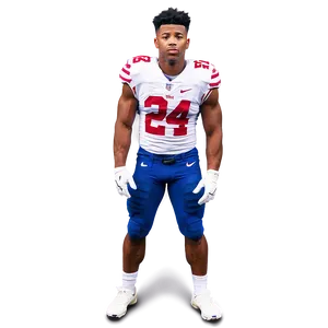 Saquon Barkley On-field Strategy PNG 84