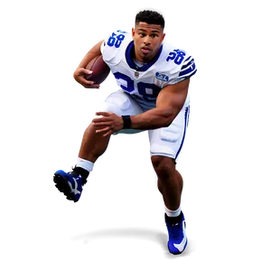 Saquon Barkley Quick Agility Png Paa PNG image