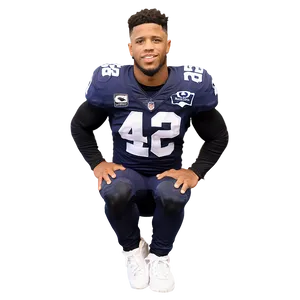 Saquon Barkley Rare Public Appearance PNG 53 PNG