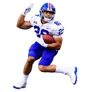 Saquon Barkley Record Breaking Performance Png 06122024 PNG image