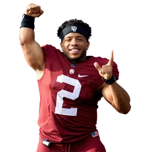 Saquon Barkley Record Breaking Performance PNG 53 PNG