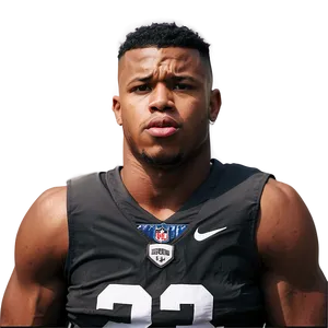 Saquon Barkley Sideline Focus PNG Fdt69 PNG