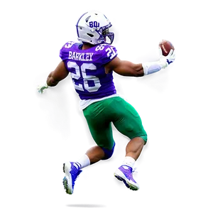 Saquon Barkley Signature Move Png Kei PNG image