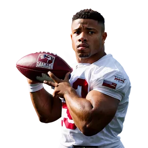 Saquon Barkley Training Session PNG 55