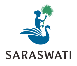 Saraswati Logo Design PNG image