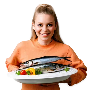 Sardines With Vegetables Png 71 PNG image