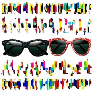 Sassy Pixel Shades PNG Jow PNG