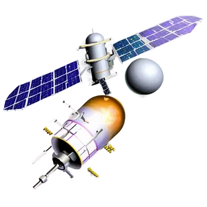 Satellite Hovering PNG 05252024 PNG