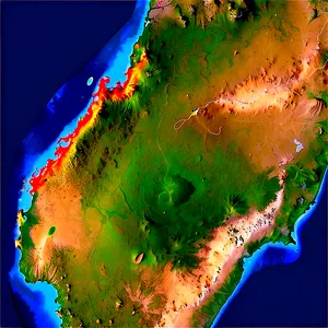 Satellite Imagery Map PNG Wdx PNG