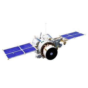 Satellite In Orbit PNG 05252024 PNG