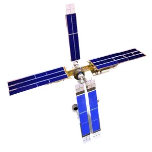 Satellite In Orbit PNG 05252024 PNG