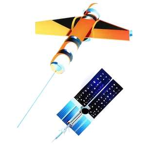 Satellite In Space PNG Xew5
