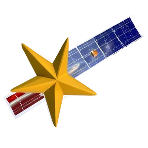 Satellite Star Shape Png Bga48 PNG image