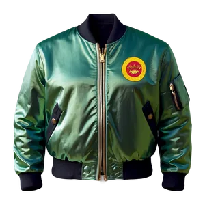 Satin Finish Bomber Jacket Png 91 PNG image