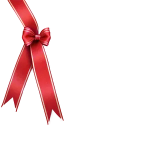 Satin Red Ribbon Bow Png Xxt49 PNG image