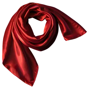 Satin Red Scarf Png 60 PNG image