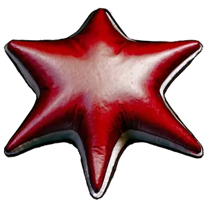 Satin Red Star PNG Tpi26