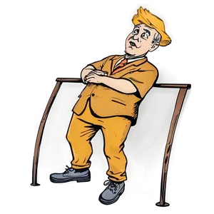 Satirical Cartoon Drawing PNG Lds