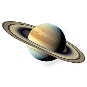Saturn In The Solar System Png Ksx90 PNG image