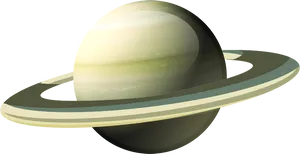 Saturn_ Planet_ Render PNG image