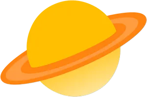 Saturn Vector Illustration PNG image