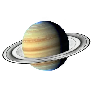 Saturn With Aurora Png Sxs PNG image