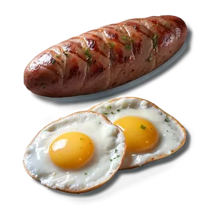 Sausage And Eggs Skillet PNG 5