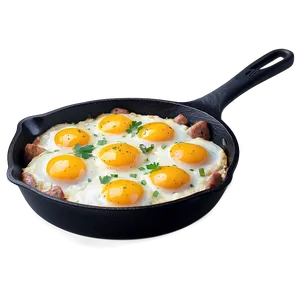 Sausage And Eggs Skillet Png Oqq84 PNG image