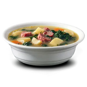 Sausage And Kale Soup PNG Ldr