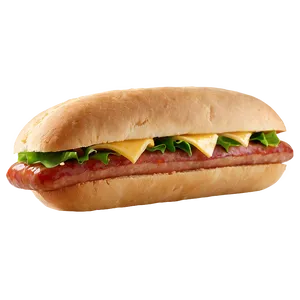 Sausage Sandwich Png Uql21 PNG image