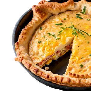 Savory Bacon And Egg Pie PNG 05232024 PNG