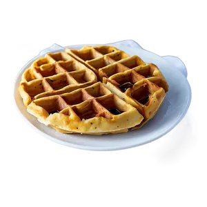 Savory Cheese Waffle Png 05212024 PNG image