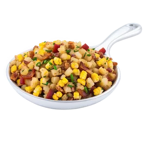 Savory Corn And Bacon Stuffing PNG Hsa97 PNG