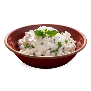 Savory Cottage Cheese PNG Uvv