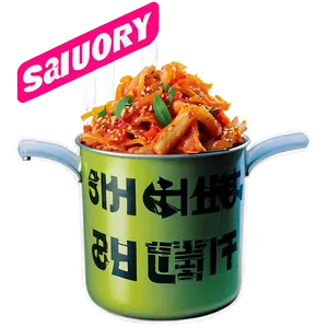 Savory Kimchi Delight Png 06252024 PNG image