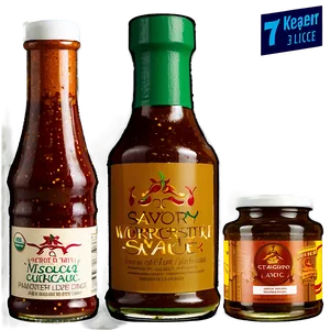 Savory Worcestershire Sauce PNG Ype PNG