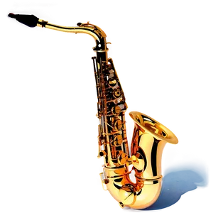 Saxophone In Golden Hour PNG 05252024 PNG