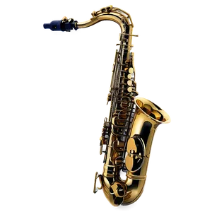 Saxophone In Nature PNG Wks45 PNG