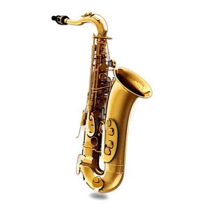 Saxophone In Spotlight PNG 05252024 PNG